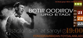 Botir Qodirov - Konsert 2015